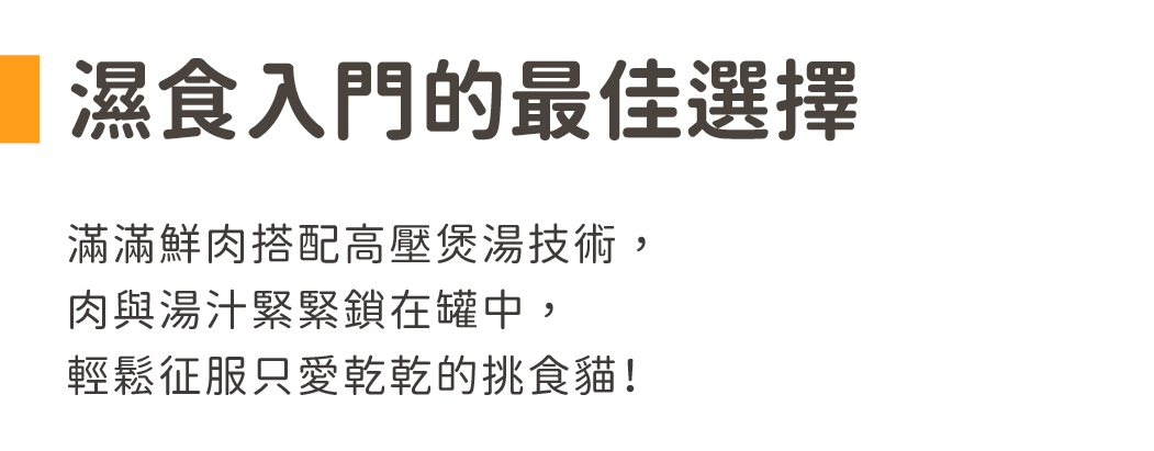濕食入門的最佳選擇